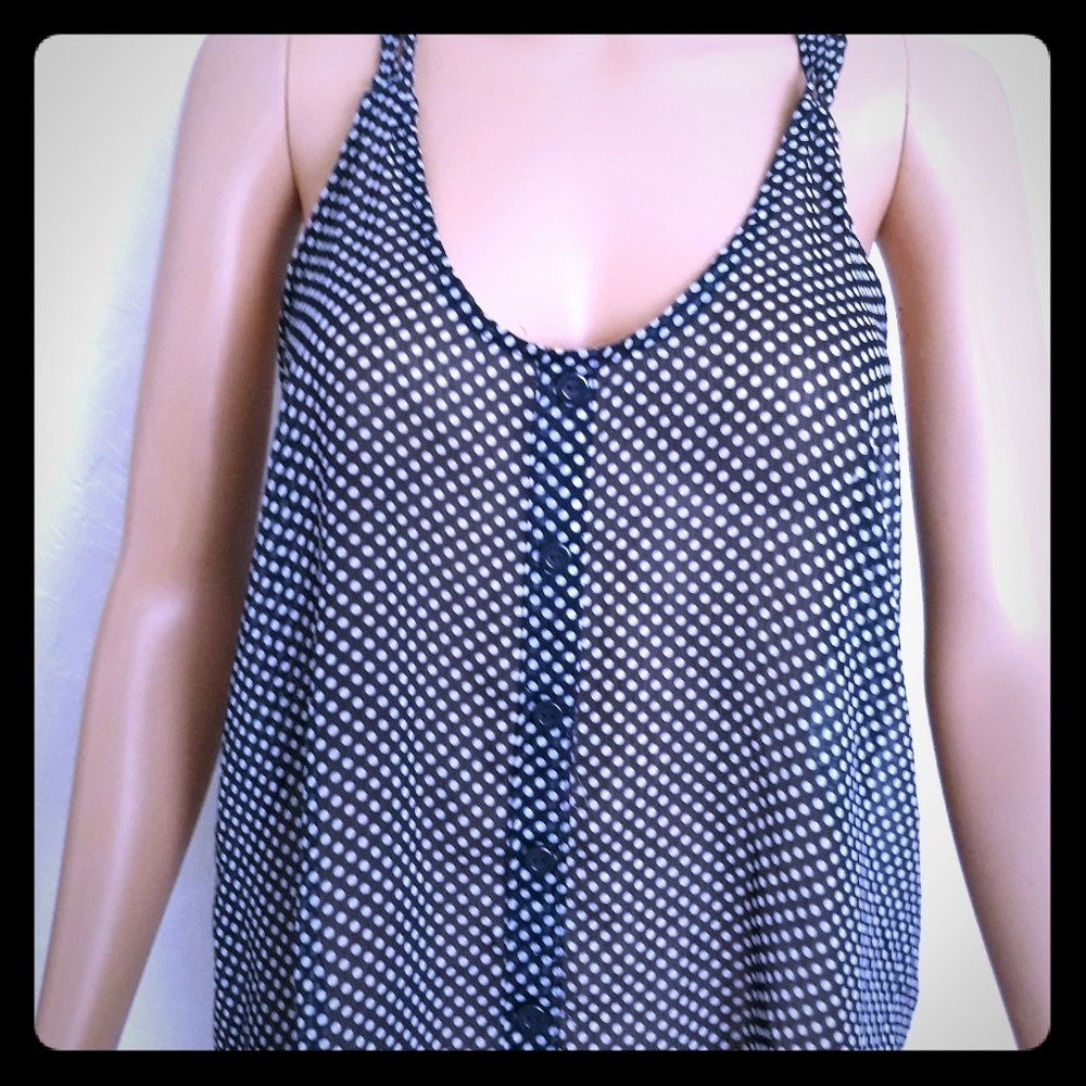 Polka dot top